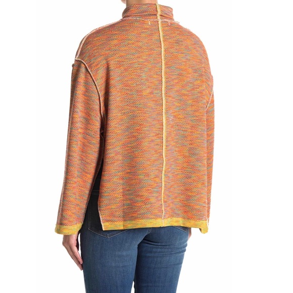 Free People Sunny Days Cotton Turtleneck Top - Picture 5 of 8